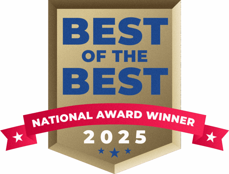 Pressure Point Roofing Best of the Best 2025 Award