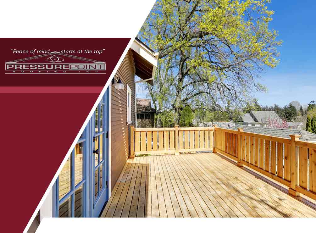 Popular Deck Materials for Every Home | Pressure Point Roofing, Inc.